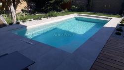 Keramische Pools und Poolabdeckung von Aquapond