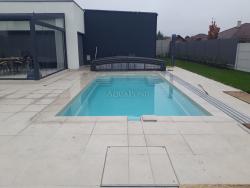 Keramische Pools und Poolabdeckung von Aquapond