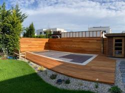 Keramische Pools und Poolabdeckung von Aquapond