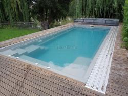 Keramische Pools und Poolabdeckung von Aquapond