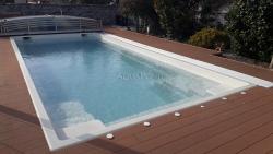 Keramische Pools und Poolabdeckung von Aquapond