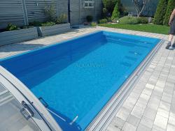 Keramische Pools und Poolabdeckung von Aquapond