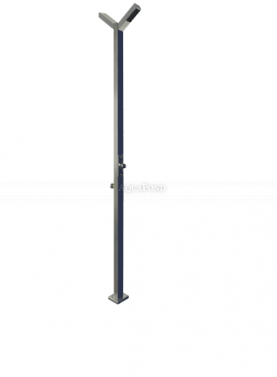 Kaltwasser-Dusche Public mit zwei Duschköpfen