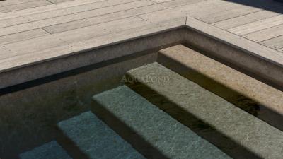 AVfol Relief - 3D Granit Sand; 1,65 m Breite, 1,6 mm, in Metern verkauft - Poolfolie