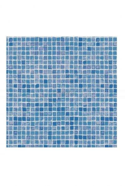 AVfol Decor Anti-Rutsch - Azur Mosaik; 1,65 m Breite, 1,5 mm, 20 m Rolle