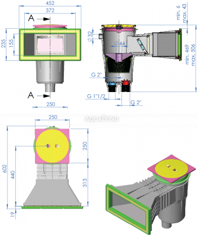 Skimmer 17,5 l