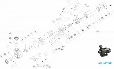 Ersatzteile NewBCC 400T - 74m3/h -400V