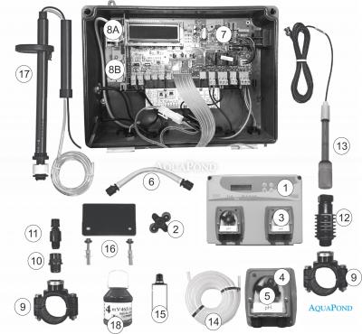 Ersatzteile für VA DOS EXACT SEKO - pH / FCL + pH- und FCL-Sonde