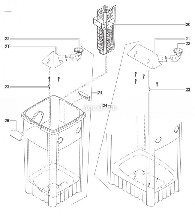 Ersatzteile für Oase FiltoMatic CWS 25000 Teich Durchlauffilter