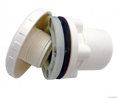 Neptun Einlassdüse 18mm, komplett - für Betonpools mit Folie