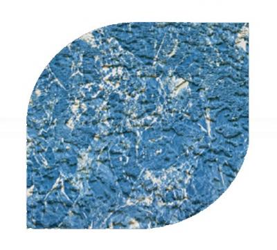 Cefil-Schwerfolie 1,5 mm mit Polyestereinlage und mit Muster CYPRUS (Dunkelblauer Marmor), 1,65 m breit, Meterware - Preis pro m2