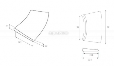 Radius R60 cm, innenbogen, weiß