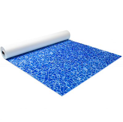 Renolit Alkorplan 3000 Poolfolie Carrara; 1,65 m Breite, 1,5 mm, 25 m Rolle