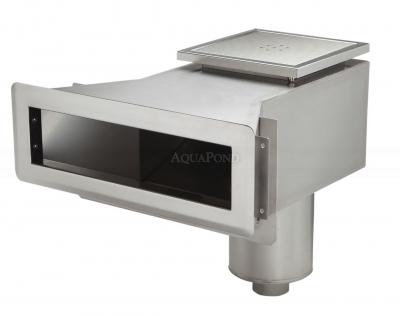 Komplett Edelstahlskimmer Pahlen, für Folienpools