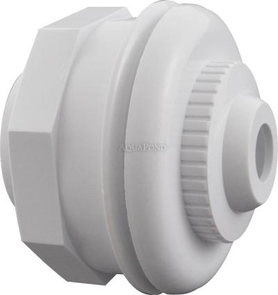 Hayward jet complete set, 19 mm (5–6 m³/h), including locknut, 50 mm solvent weld, for liner pools