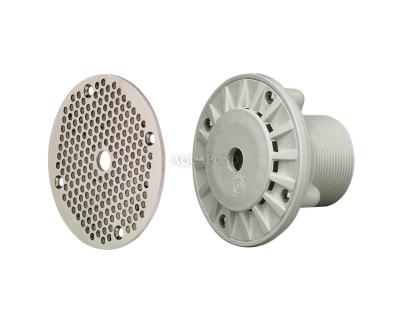 Floor inlet nozzle Kripsol for concrete, including stainless steel grate