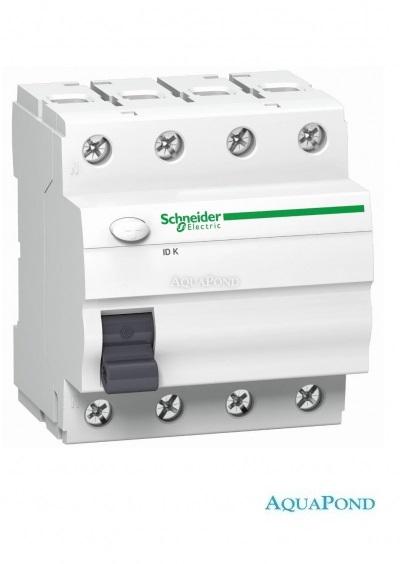4-pole residual current device, 25 A / 30 mA