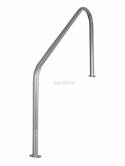 Handrail for stairs, height 660 mm, fixed flange