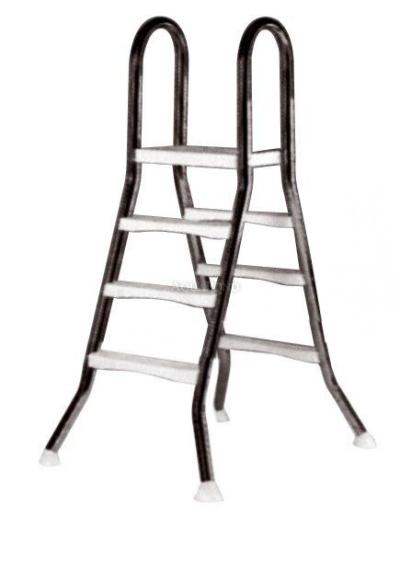 Ladder EEP for above-ground pools, 3+3 steps, for 1 m high pools, AISI 304