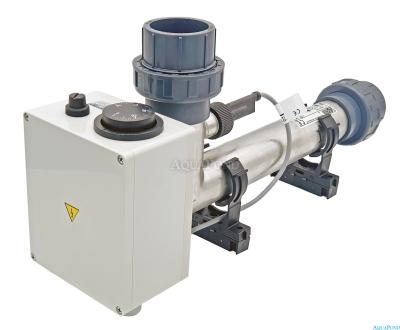 Electric heater EOVk-18, 18 kW 400 V, stainless steel, with electric flow switch
