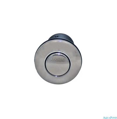 Pneumatic button - chrome (flush)