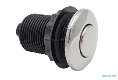 Pneumatic button - chrome (flush)