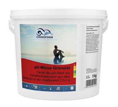 Chemoform pH Minus 5 kg, granules for lowering the pH of pool water