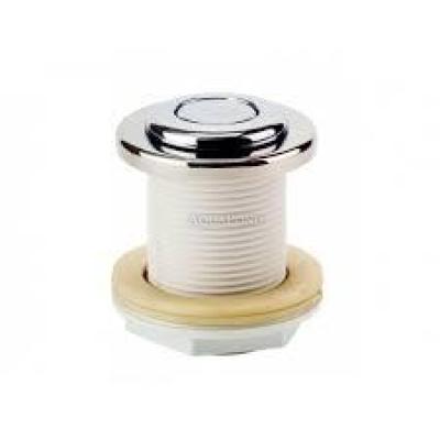 Pneumatic stainless steel button with ABS wall pass-through
