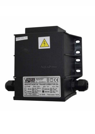 Safety transformer for LED, encapsulated, 230 V / 12 V, 80 W, IP54 protection