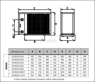 Fairland Inver-X Turbo Silence 11.3 kW Heat Pump with Cooling for up to 50 m³ (IXCR36)