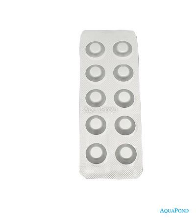 Water-I.D. Phenol Red Rapid test tablets (pH), 10 tablets for measuring pH value in pool water