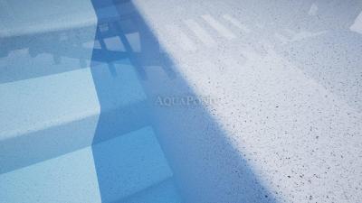 Aquasense - 3D White Riviera; 1.65 m width, 1.6 mm, by the meter - Pool liner, price is per m2