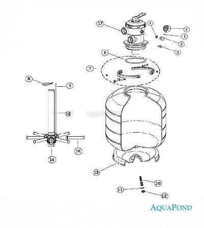 Spare Parts - ROMA 400 Filter Tank
