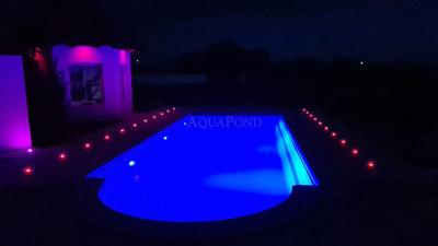 LED pool light LED-STAR MULTICOLOR SET 25 W, 12 V, 1200 lm, RGB color, for prefabricated and concrete pools