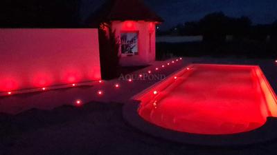 LED pool light LED-STAR MULTICOLOR SET 25 W, 12 V, 1200 lm, RGB color, for prefabricated and concrete pools