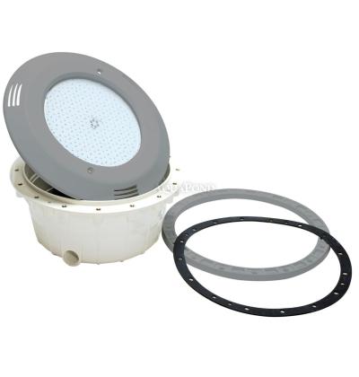 Underwater spotlight VA LED white, PF, 12 V; 13.5 W, light gray color, for liner pools