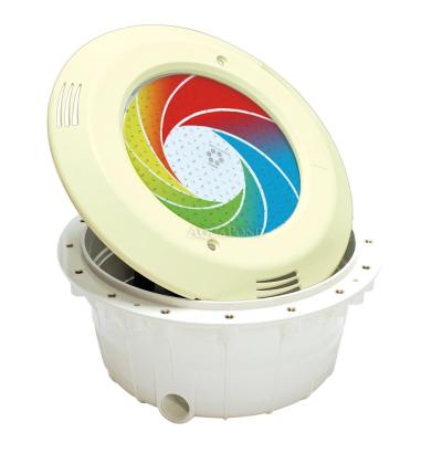 Underwater VA LED RGB colored spotlight, PF, 12 V; 16 W, sand color, for concrete pools