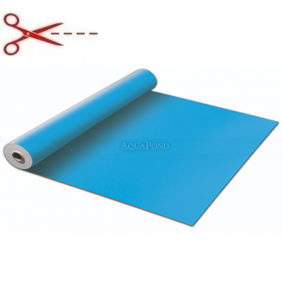 Pool liner Renolit Alkorplan 2000 Adriatic Blue; 2.05 m width, 1.5 mm, sold by the meter - price is per m²