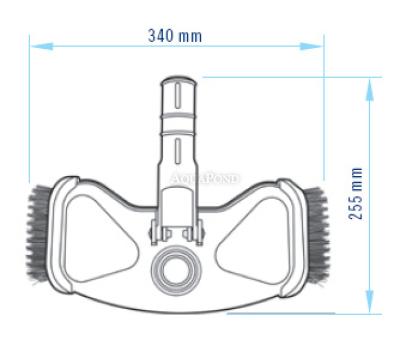 Suction Head PERAQUA OCEAN DELUXE, 32/38 mm connection