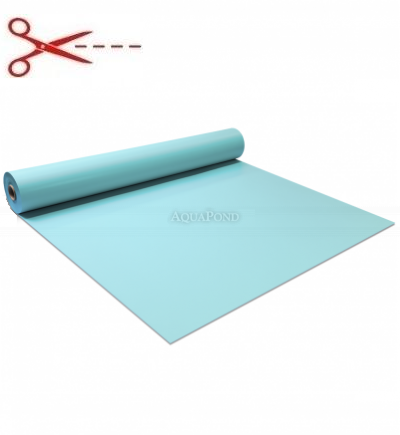 Pool liner Renolit Alkorplan 2000 light blue; 2.05 m width, 1.5 mm, sold by the meter - price is per m²