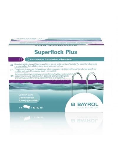 BAYROL Superflock Plus 1 kg, flocculant for effective prevention and removal of cloudiness in water