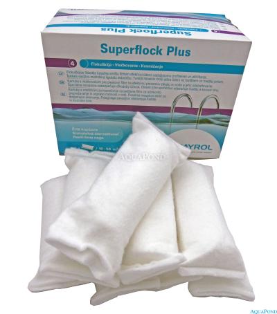 BAYROL Superflock Plus 1 kg, flocculant for effective prevention and removal of cloudiness in water