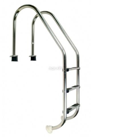 Stainless Steel Standard 3-Step Ladder, AISI 304