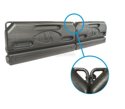 Winter expansion float “VA”, length 0.5 m, black color, concrete filling
