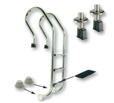 Stainless Steel Mixta 2-Step Ladder, AISI 304