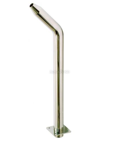 Water feature, high nozzle, D 25 mm, connection 63 mm, AISI 316, upward water flow
