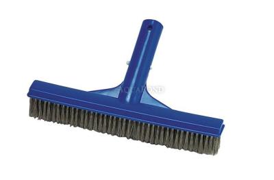 Short pool brush - 26 cm, stainless steel bristles