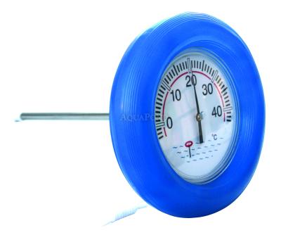 Teplomer plávajúci kruhový - s priemerom 185 mm s gumovou obručou
