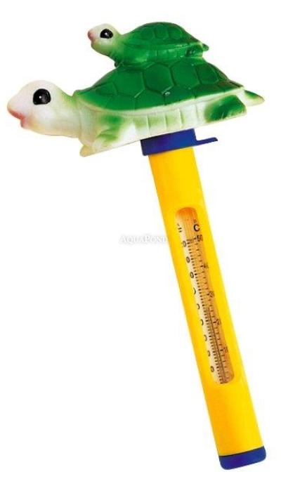 Floating thermometer with animal – turtle