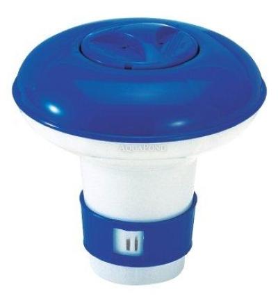 Floating dispenser with adjustable chemical dosage – small